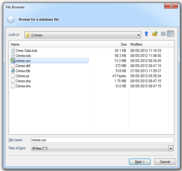 Insert Points from CSV File (Command)