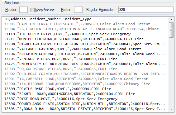 Insert Points from CSV File (Command)