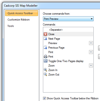 display command bar access 2013 display command bar access 2013