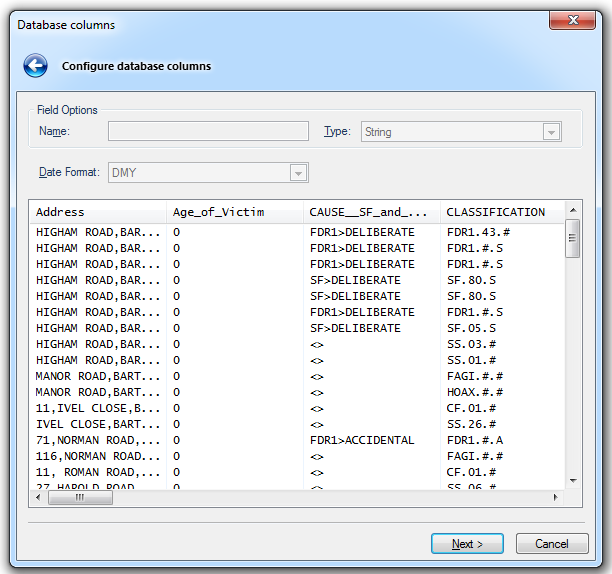 Insert Points from CSV File (Command)