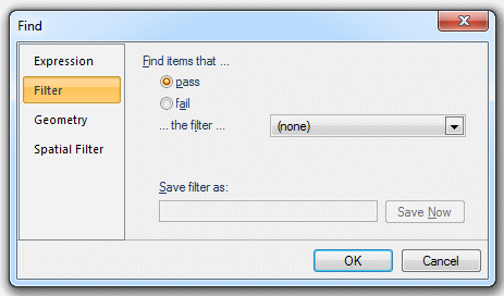 Spatial testing: Spatial Filter