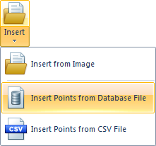 Insert Points from Database File (Command)