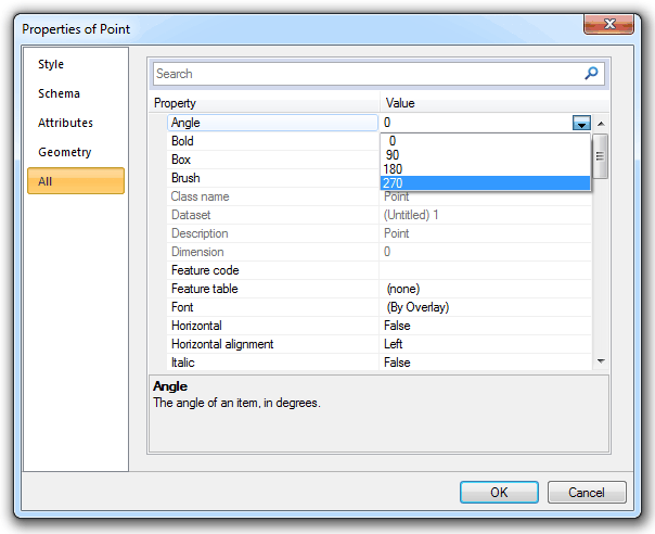 Editing Points and Symbols