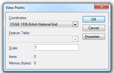 Insert Points from Database File (Command)