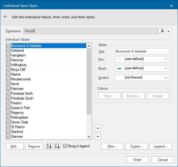 Reference Value Box Style Themes