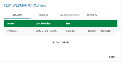 Instance Properties (Libraries)