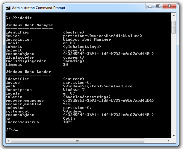Large memory setting (32-bit versions of SIS only)