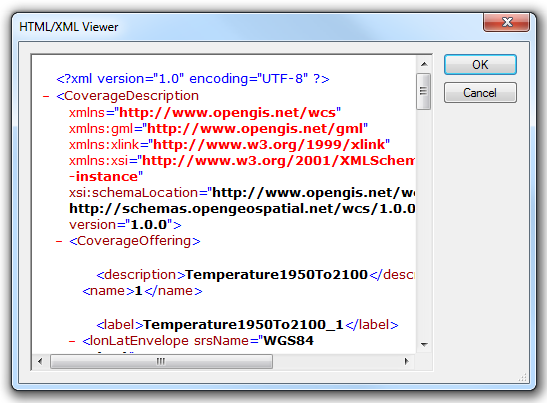 OGC Web Coverage Service (WCS)