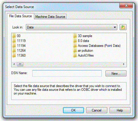 ActiveX Data Objects (for View Geometry database)
