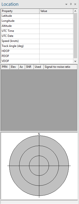 Location Control Bar